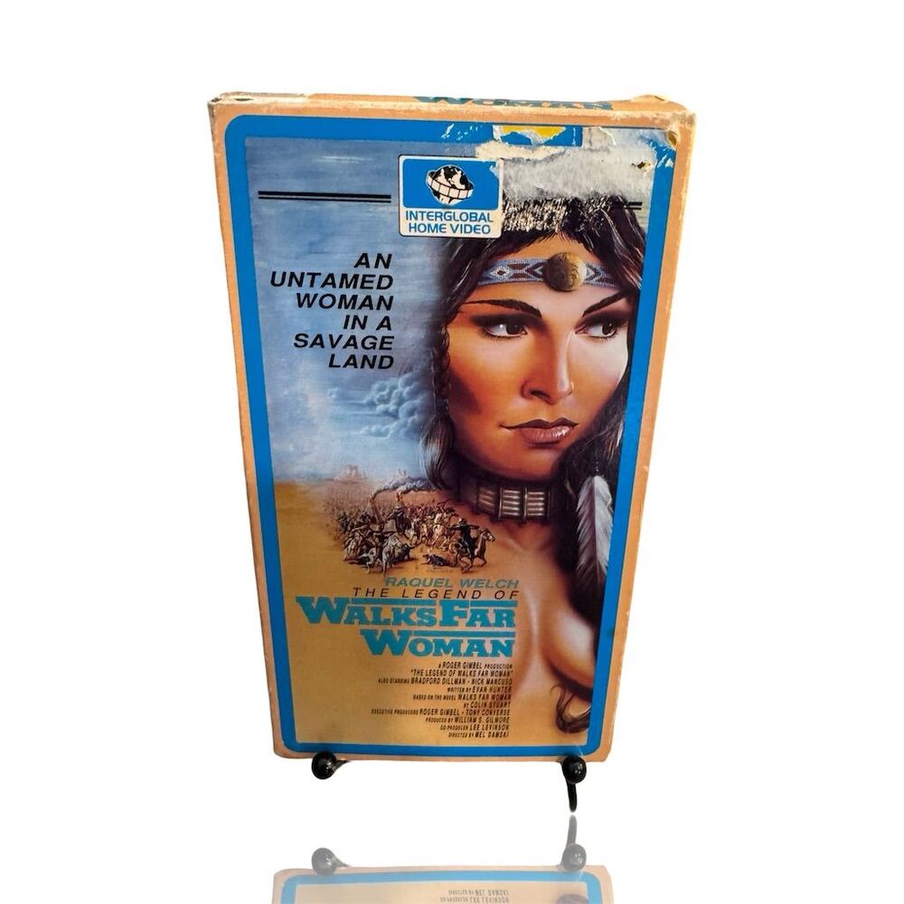 The Legend of Walks Far Woman VHS Rare Vintage Drama 1980